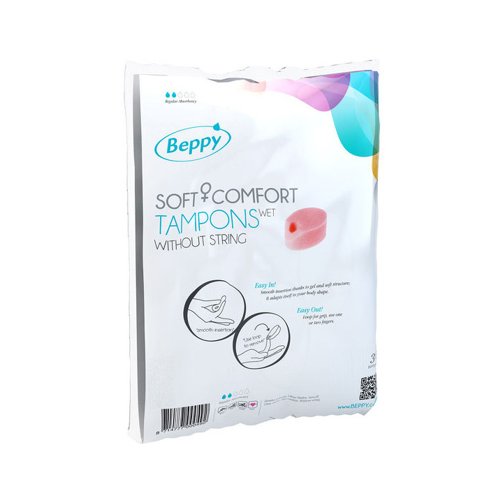 Beppy - Soft Comfort Tamponi Bagnati 30 Unità