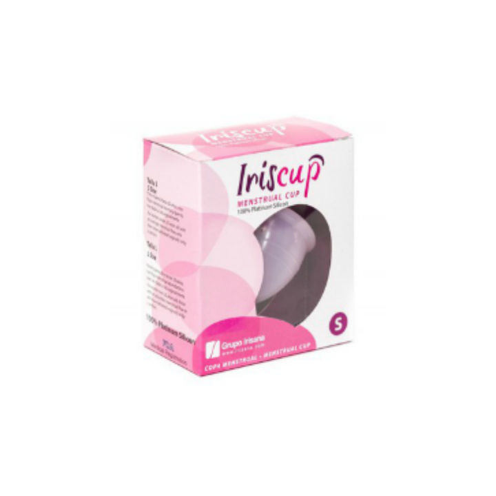 Iriscup - Small Pink Month Cup a + Free Sterilizer Bag