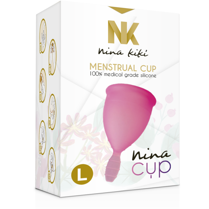 Nina Kikí - Coppa Mestruale Rosa - Taglia l