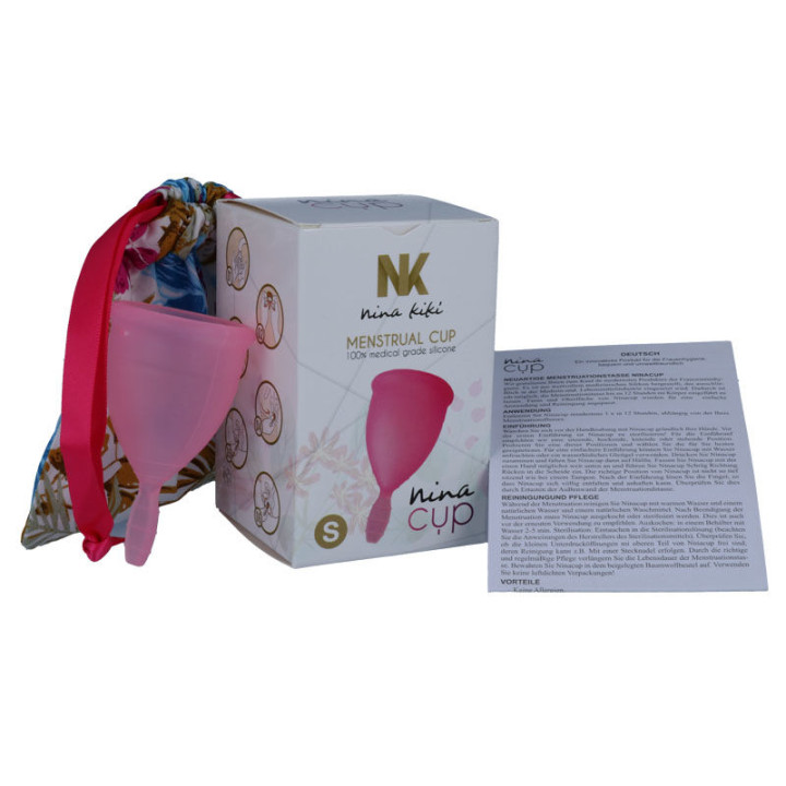 Nina Kikí - Menstrual Cup Pink - Size s
