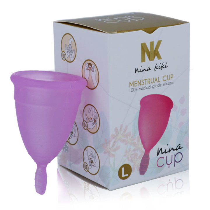 Nina Kikí - Coppa Mestruale Viola - Taglia l