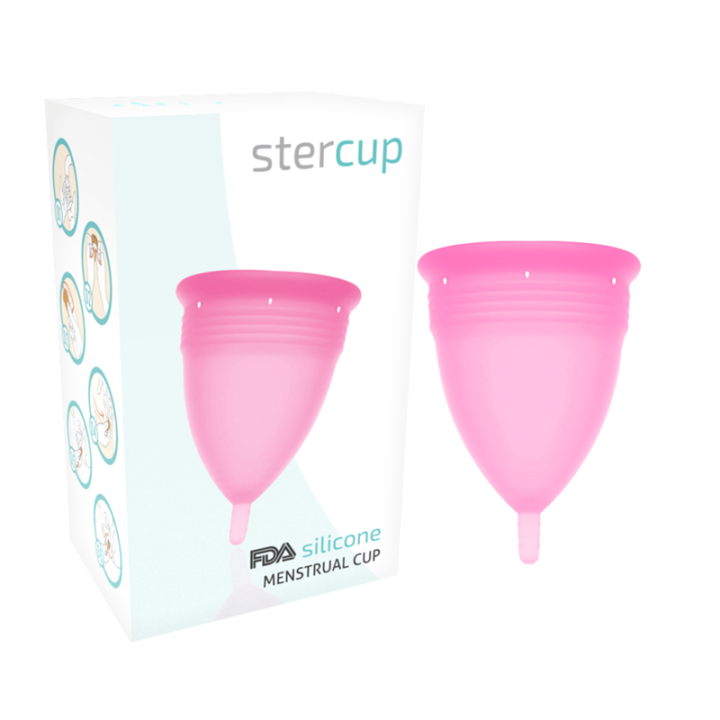 Stercup - Fda Silicone Menstrual Cup Pink - Size s