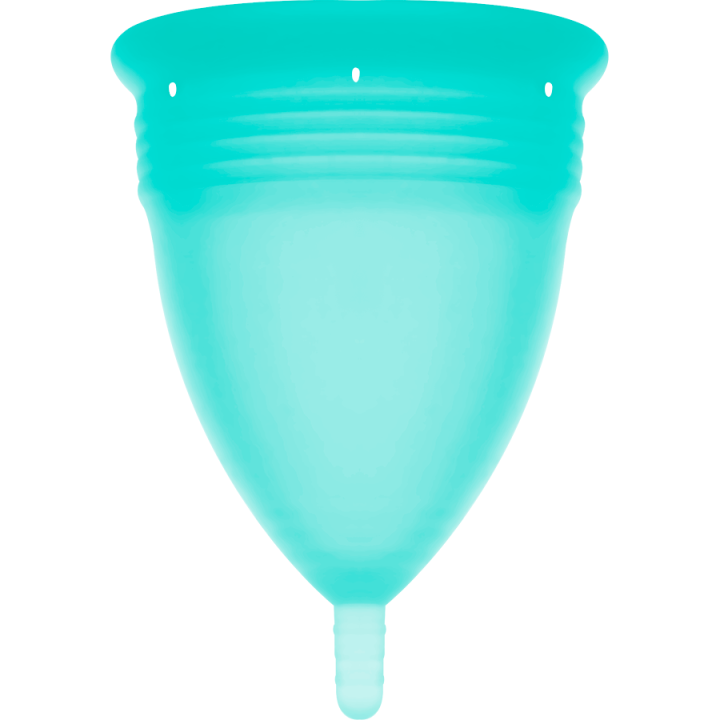Stercup - Fda Silikon-Menstrualcup Aquamarin - Grösse s