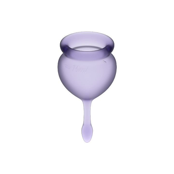 Satisfyer - Coppa Mestruale Feel Good Viola 15 + 20 ml