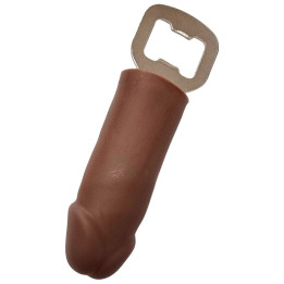 Diablo Picante ? Penisförmiger Aus Braunem Gummi