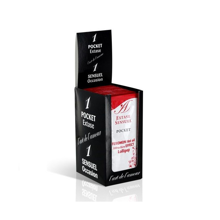 Extase Sensual - Massage Oil With Heat Effect Pheromones Lollipop 10 ml