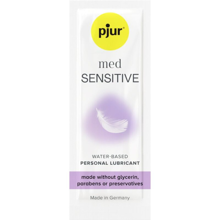 Pjur - Med Sensitive Glide Lubrificante a Base Acqua 2 ml