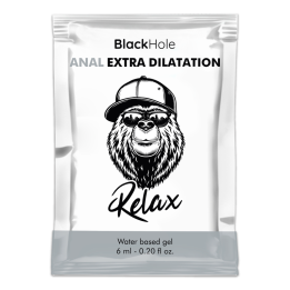 Black Hole - Gel à Base de Água Extra Dilatação 6 ml Dose Única
