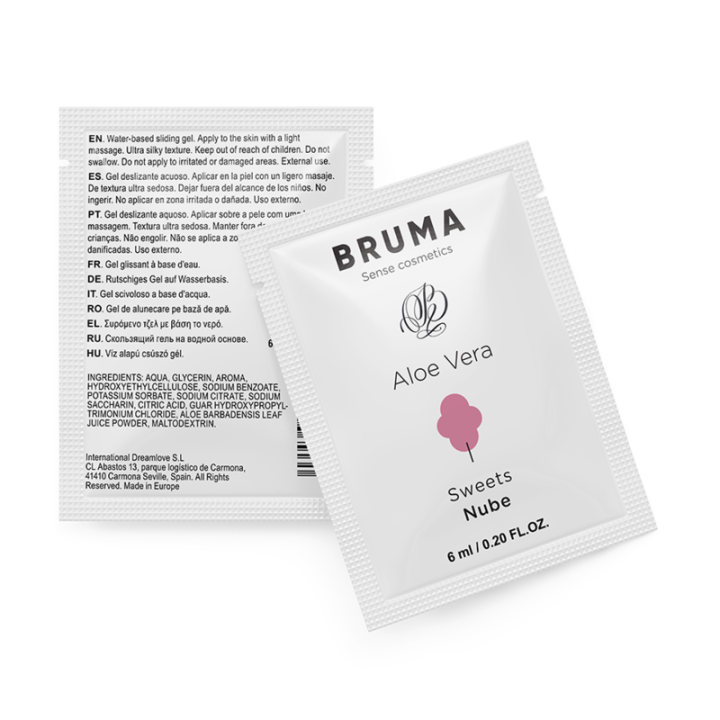 Bruma - Gel Glissant à l''Aloe Vera Saveur Bonbons 6 ml