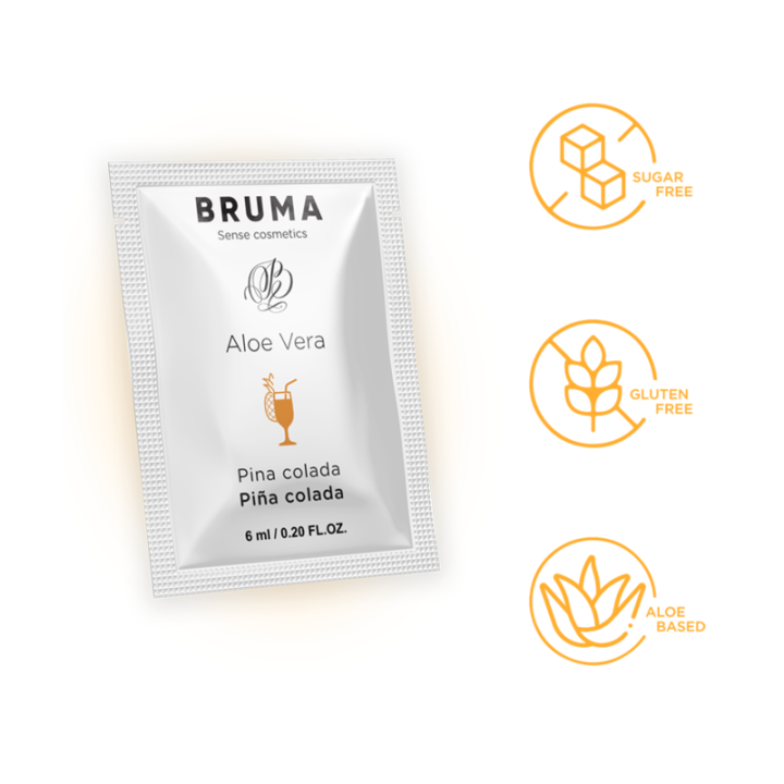 Bruma - Gel Scorrevole Aloe Vera Gusto Pina Colada 6 ml