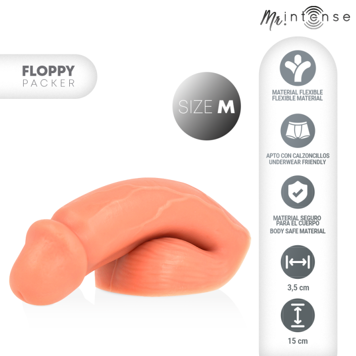 Mr Intense - Floppy Size m Realistic Packer