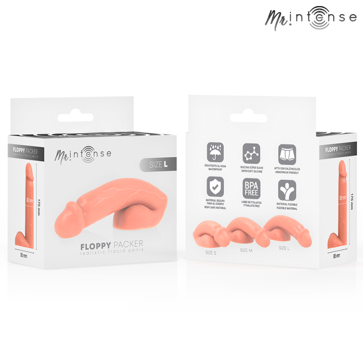 Mr Intense - Packer Realista Tamanho g Floppy