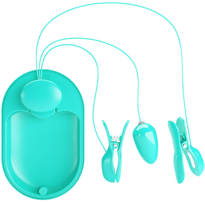 Pretty Love - Boite Surprise Pince a Electro Stimulation Bleue
