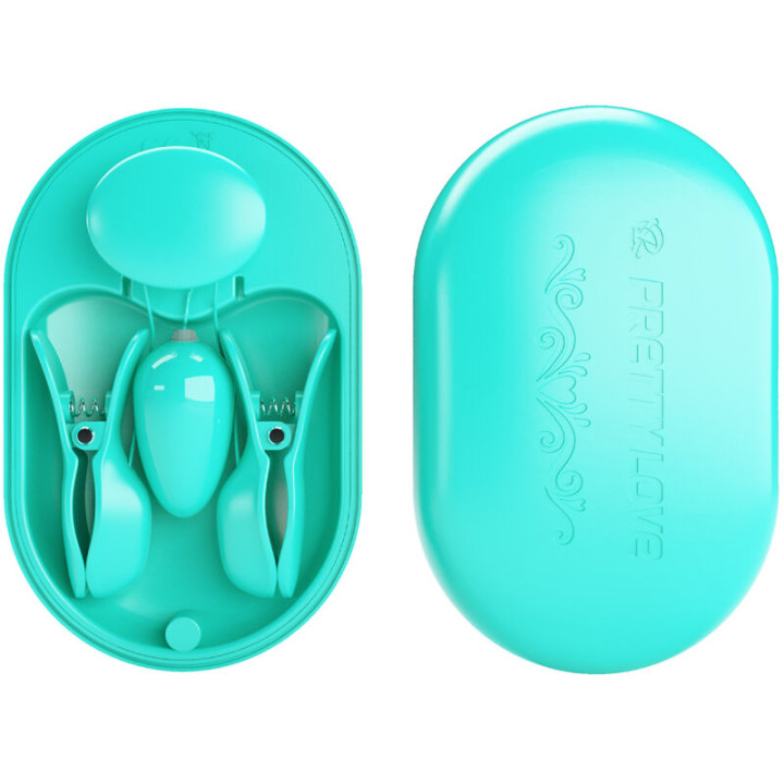 Pretty Love - Boite Surprise Pince a Electro Stimulation Bleue