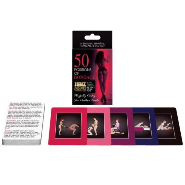 Kheper Games - 50 Posições de Cartões de Bondage