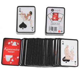 Secretplay - Cartes à Jouer Kamasutra de Poche (es/en/pt/it/fr/de)