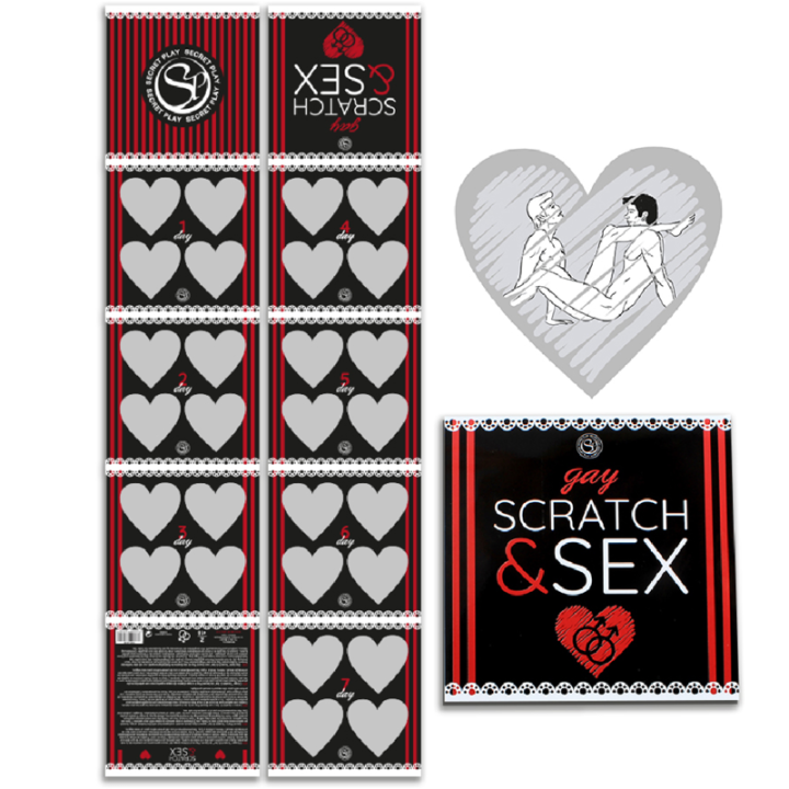 Secretplay - Scratch & Sex Gay Couples Game (es/en/fr/pt/de)