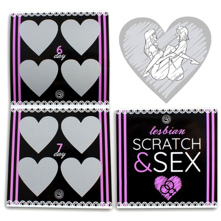 Secretplay - Jeu de Scratch et de Sexe Pour Couples Positions Lesbiennes (es/en/fr/pt/de)