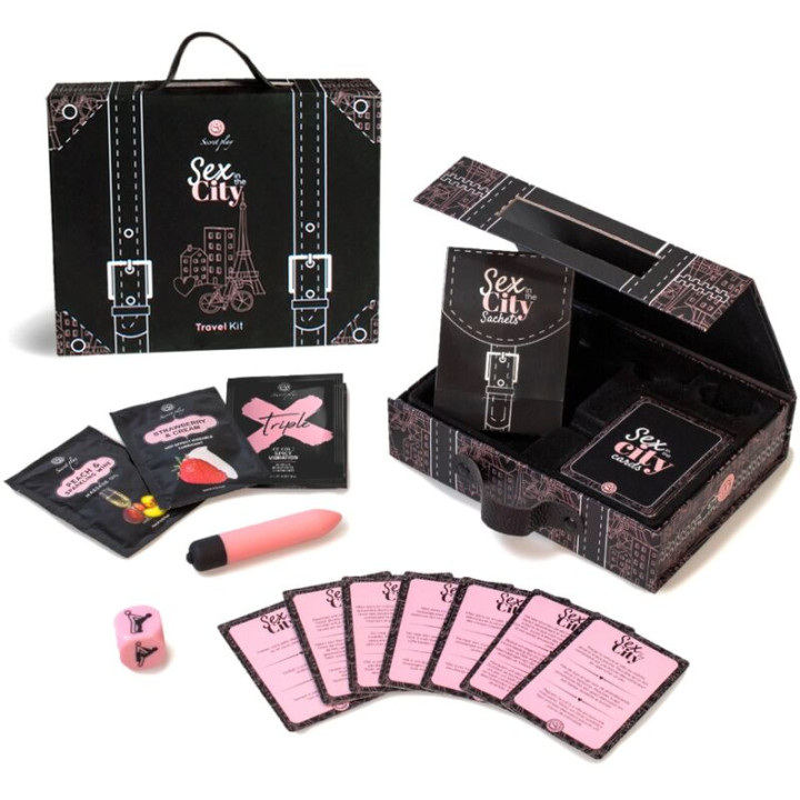 Secretplay - Kit de Voyage Sexe Dans la Ville (es/en/de/fr/nl/pt)