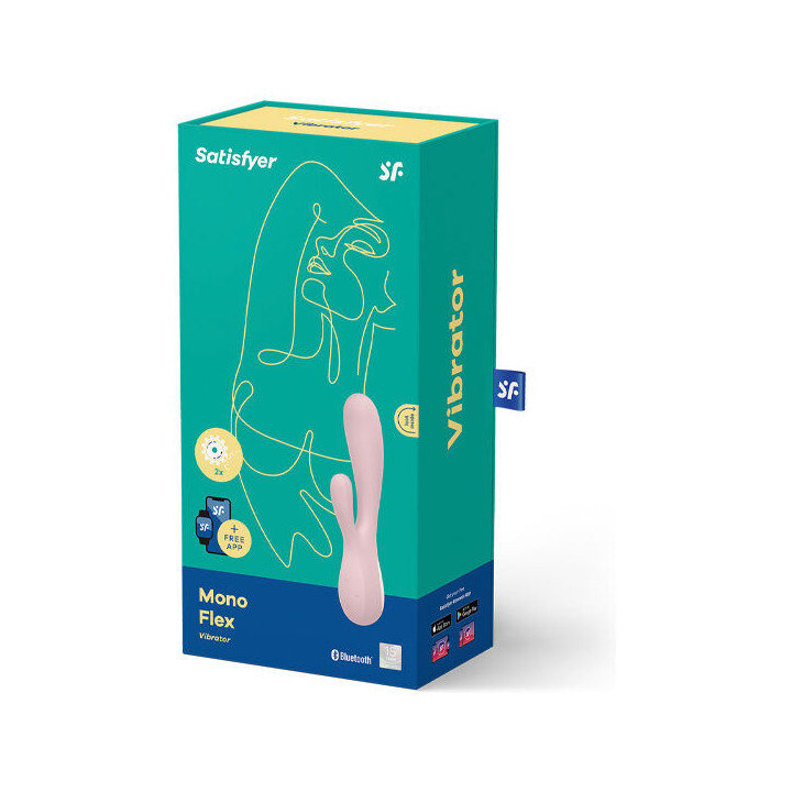 Satisfyer - Mono Flex Rosa Con App