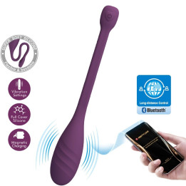 Pretty Love - Leviathan App Controlled Vibrator Purple