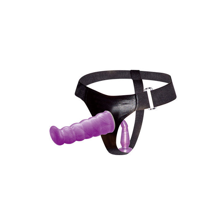 Baile - Pettorina Anale e Vaginale Femminile Lilla Punto g 17 cm