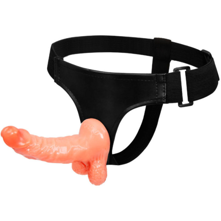 Baile - Szelki z Realistycznym Penisem i Ultra Nastepnie Regulowane Majtki 15,5 cm