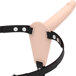 Fetish Submissive Harness - Silicone Flesh 15 cm