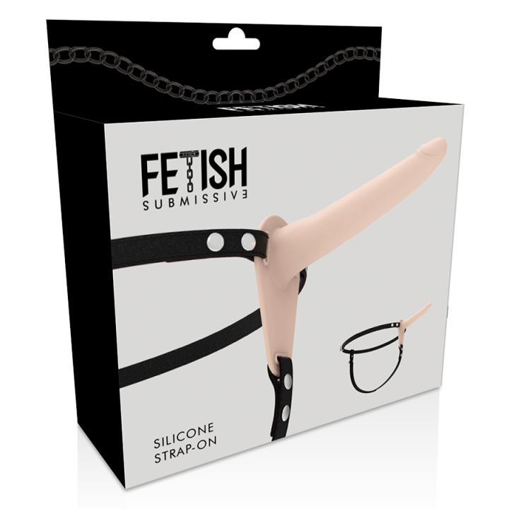 Fetish Submissive Harness - Carne de Silicone 15 cm