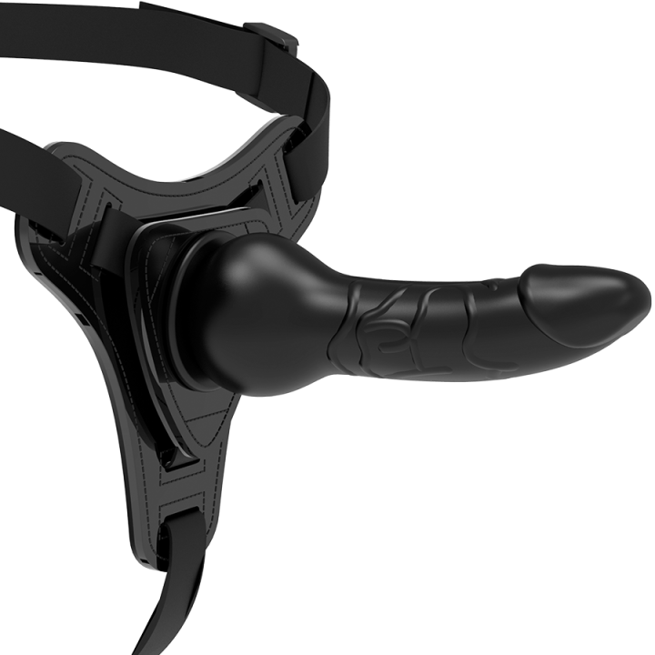 Fetish Submissive Harness - Silicone Nero Realistico 16 cm