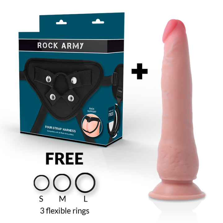 Rockarmy - Gurt + Dual Density Crusader 21.5 cm -o- 4.46 cm
