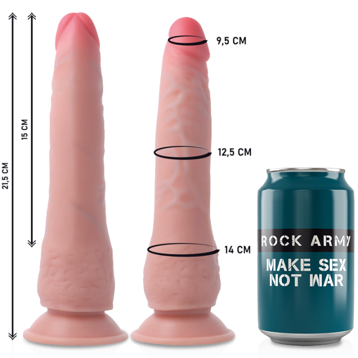Rockarmy - Gurt + Dual Density Crusader 21.5 cm -o- 4.46 cm