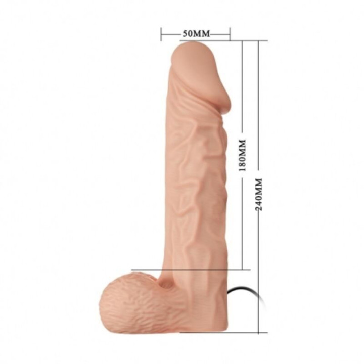 Baile - Ultra Passionate Harness 24 cm Natural