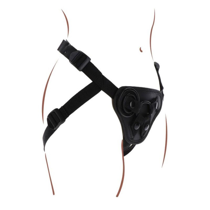 Get Real - Strap-on-Gurt Schwarz