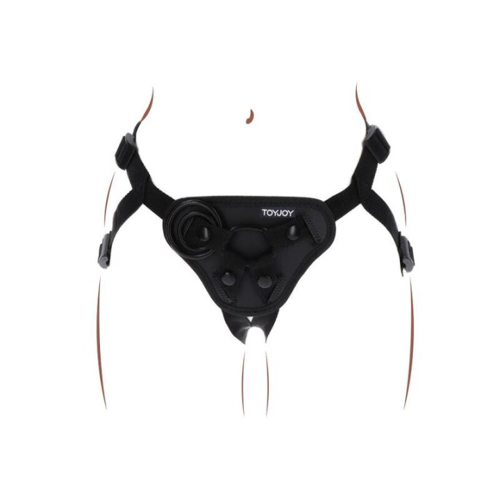 Get Real - Strap-on-Gurt Schwarz