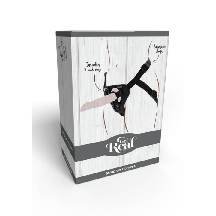 Get Real - Strap-on-Gurt Schwarz