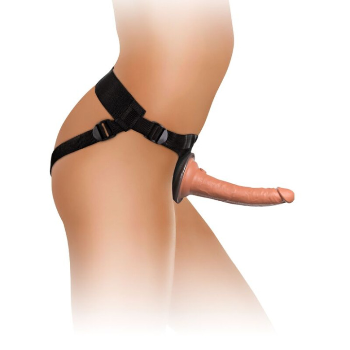 King Cock - Elite Harnais Réglable Confortable Avec Gode 17.8 cm