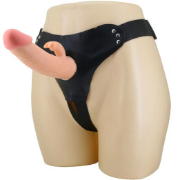 Pretty Love - Mavis Harnais Culotte Universelle Avec Gode 19 cm Naturel