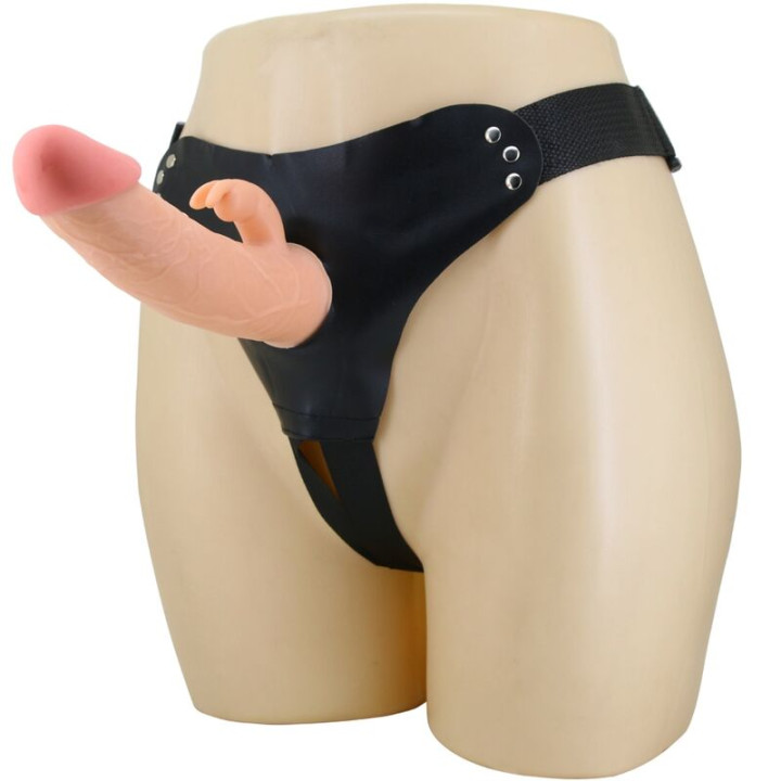 Pretty Love - Mavis Harness Universal Slip Mit Dildo 19 cm Natur