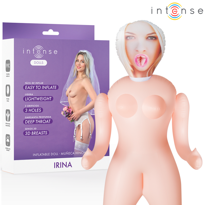 Intense Dolls - Dmuchana Lalka Irina z Trzema Otworami