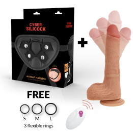 Cyber Silicock - Strap-on mr Rick Fernbedienung