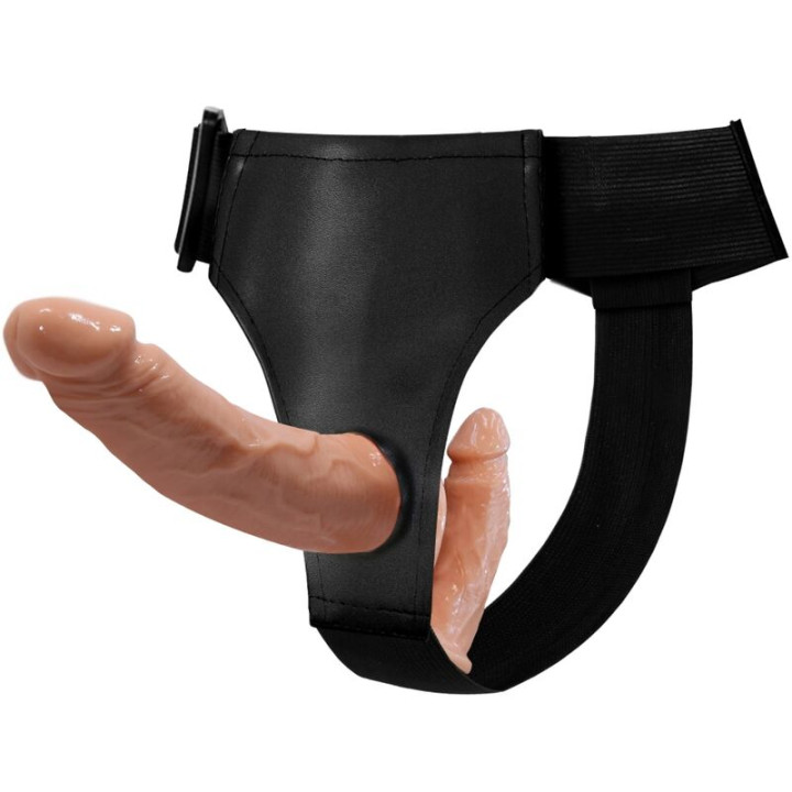 Baile - Ultra Leidenschaftlicher Doppelte Dildos Mit Geschirr