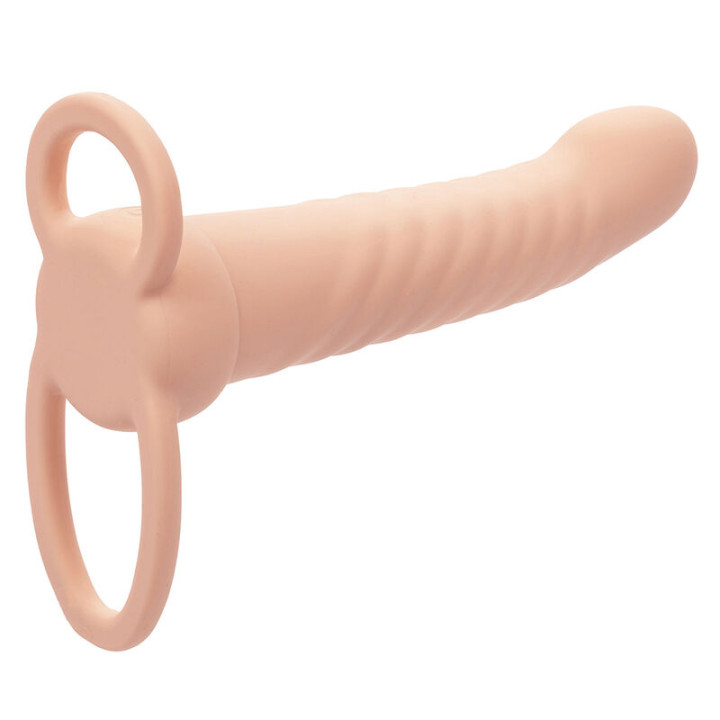 Calexotics - Maxx Ribbed Dual Penetrator 10 Vibrações Carne