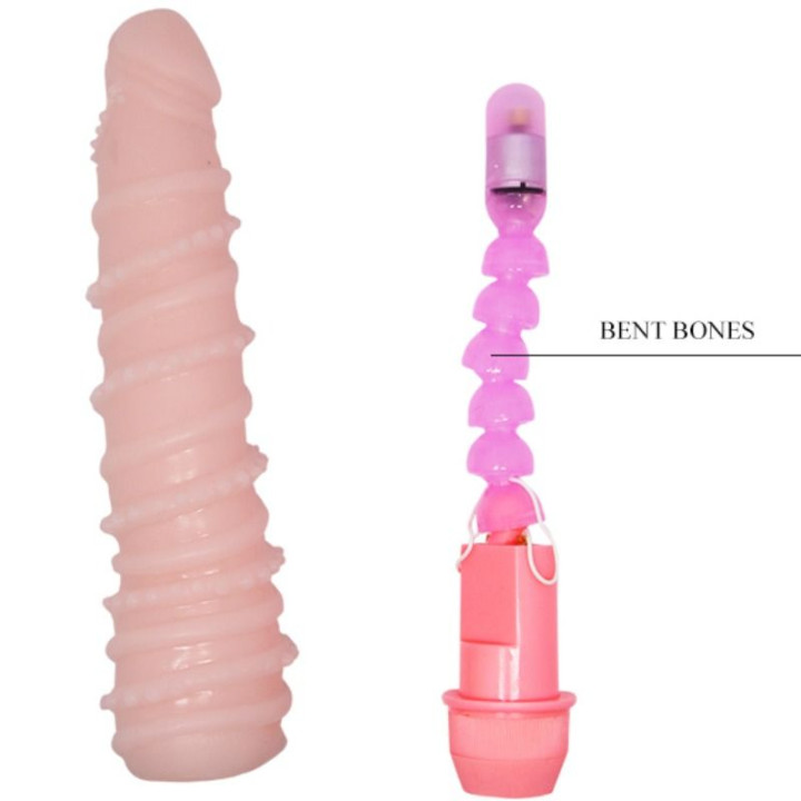 Baile - Flexi Vibe Sensual Spiral Vibrator 19.5 cm