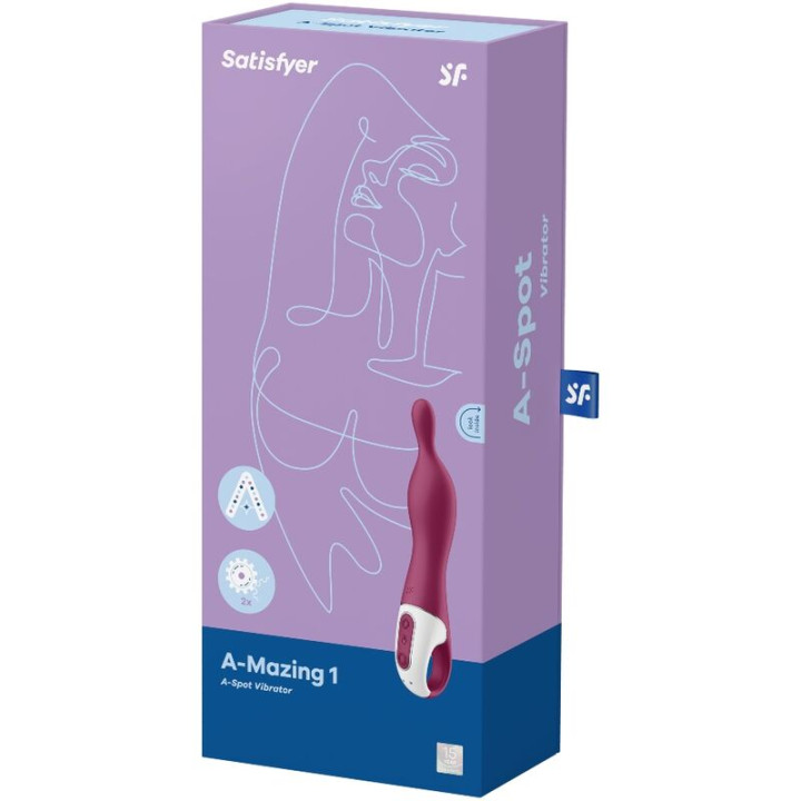 Satisfyer - Amazing 1 Vibrador Punto a Berry