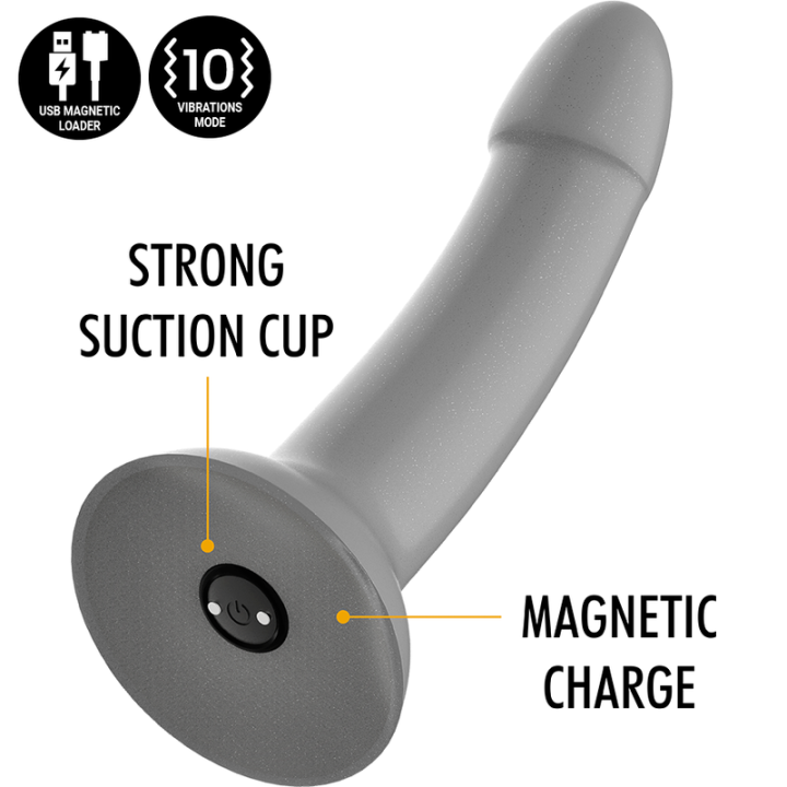 Mythology - Rune Majestic Dildo s - Vibratore Watchme Compatibile Con Tecnologia Wireless
