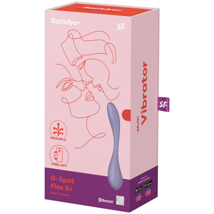 Satisfyer - Multi Vibratore g-Spot Flex 5 Lilla