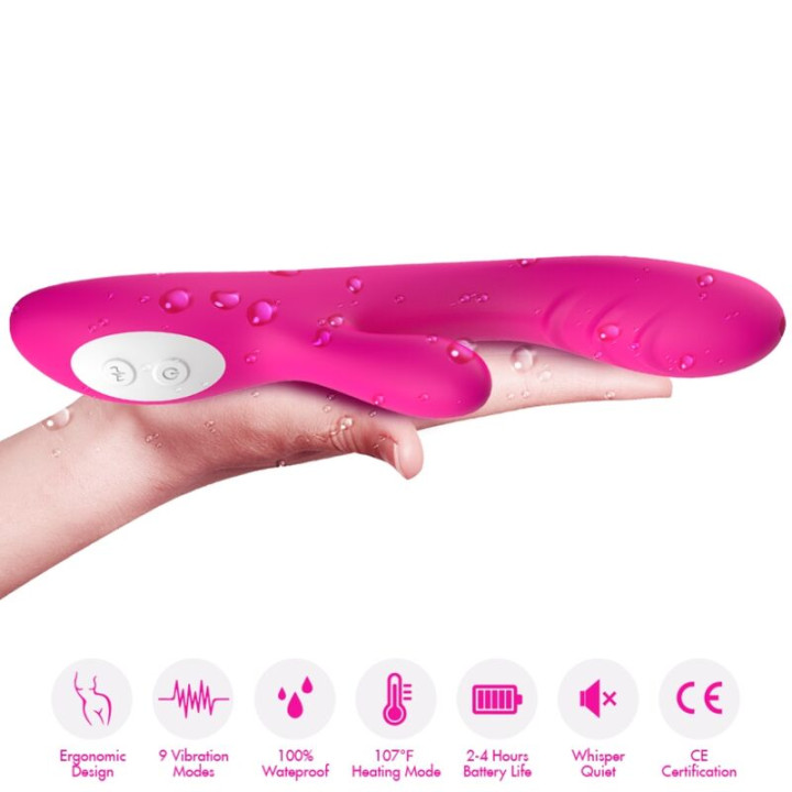 Armony - Vibrateur Spark Effet Chaleur Fuchsia