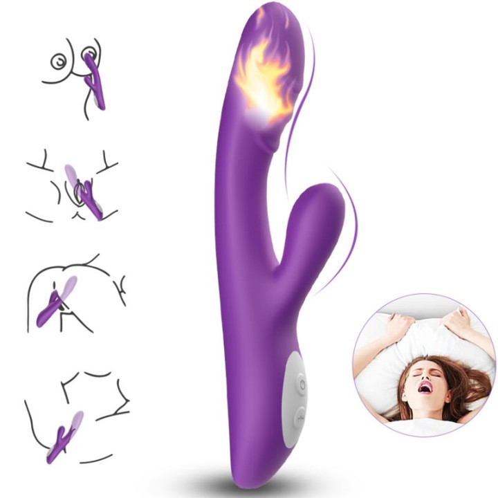 Armony - Vibratore Spark Effetto Calore Viola