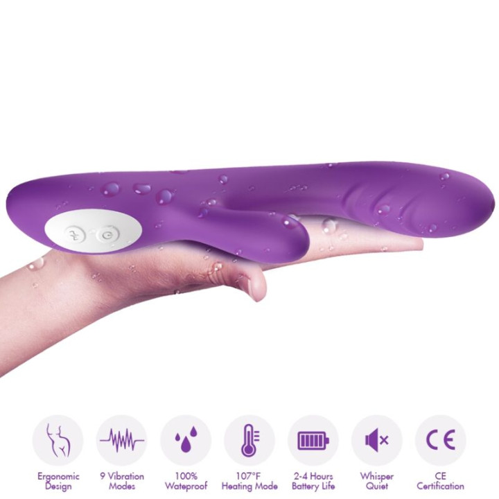 Armony - Vibrateur Spark Effet Chaleur Violet